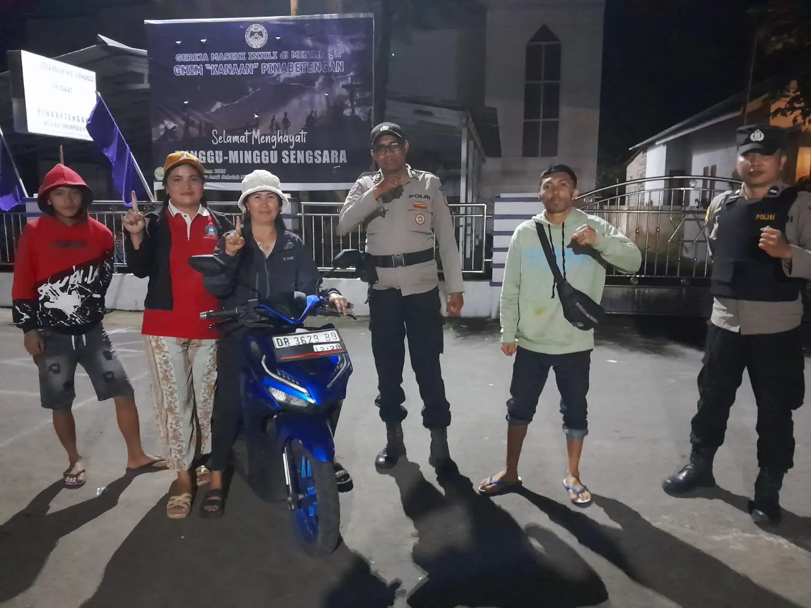 Polsek Tompaso Intensifkan Cipkon dan KRYD, Situasi Kamtibmas Terjaga Kondusif