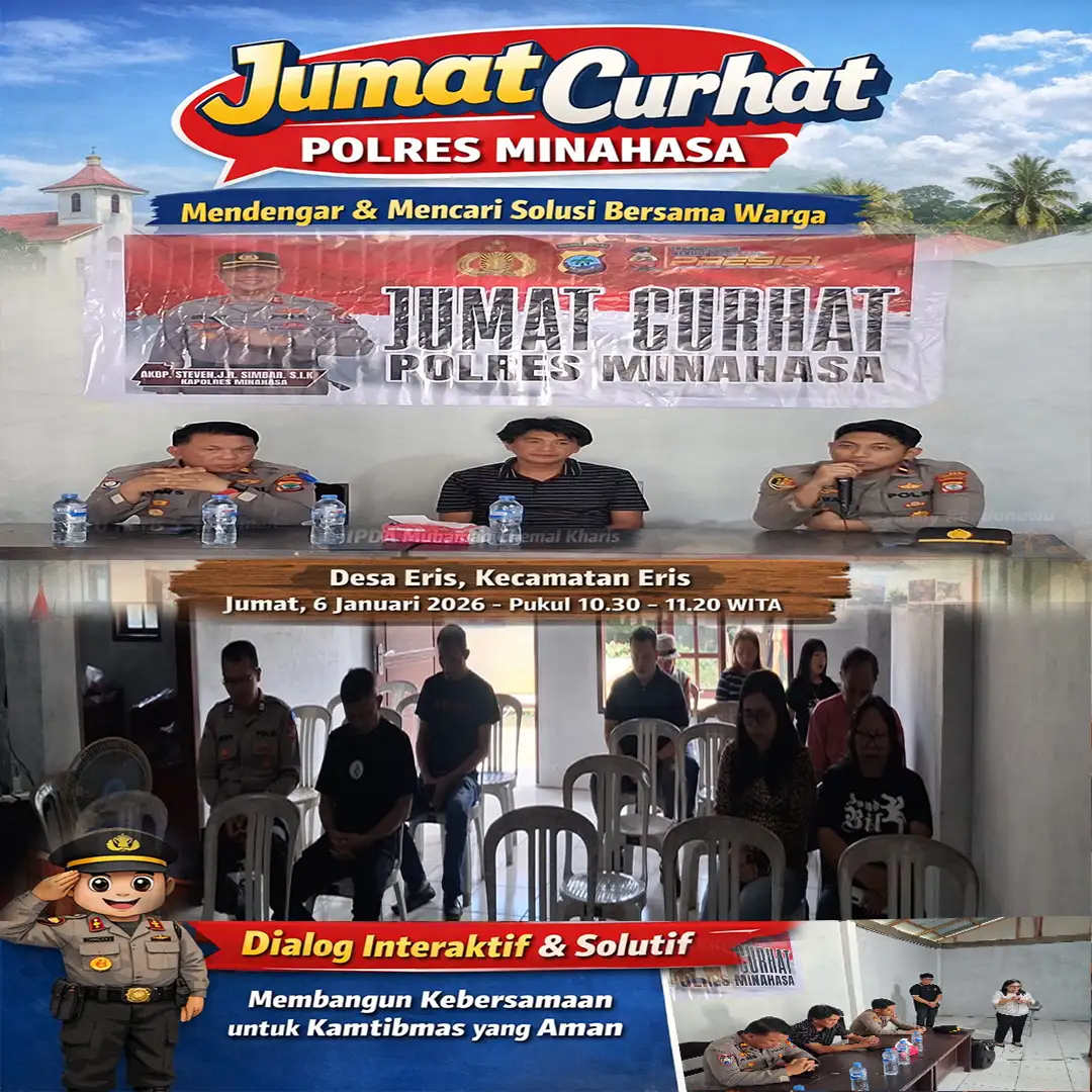 Dari Eris untuk Keamanan Bersama: Cerita Jumat Curhat yang Mendengar dan Menjawab